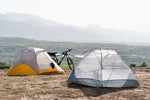 Wander Hawk 2-Person Bikepacking Tent (Grey-Yellow)
