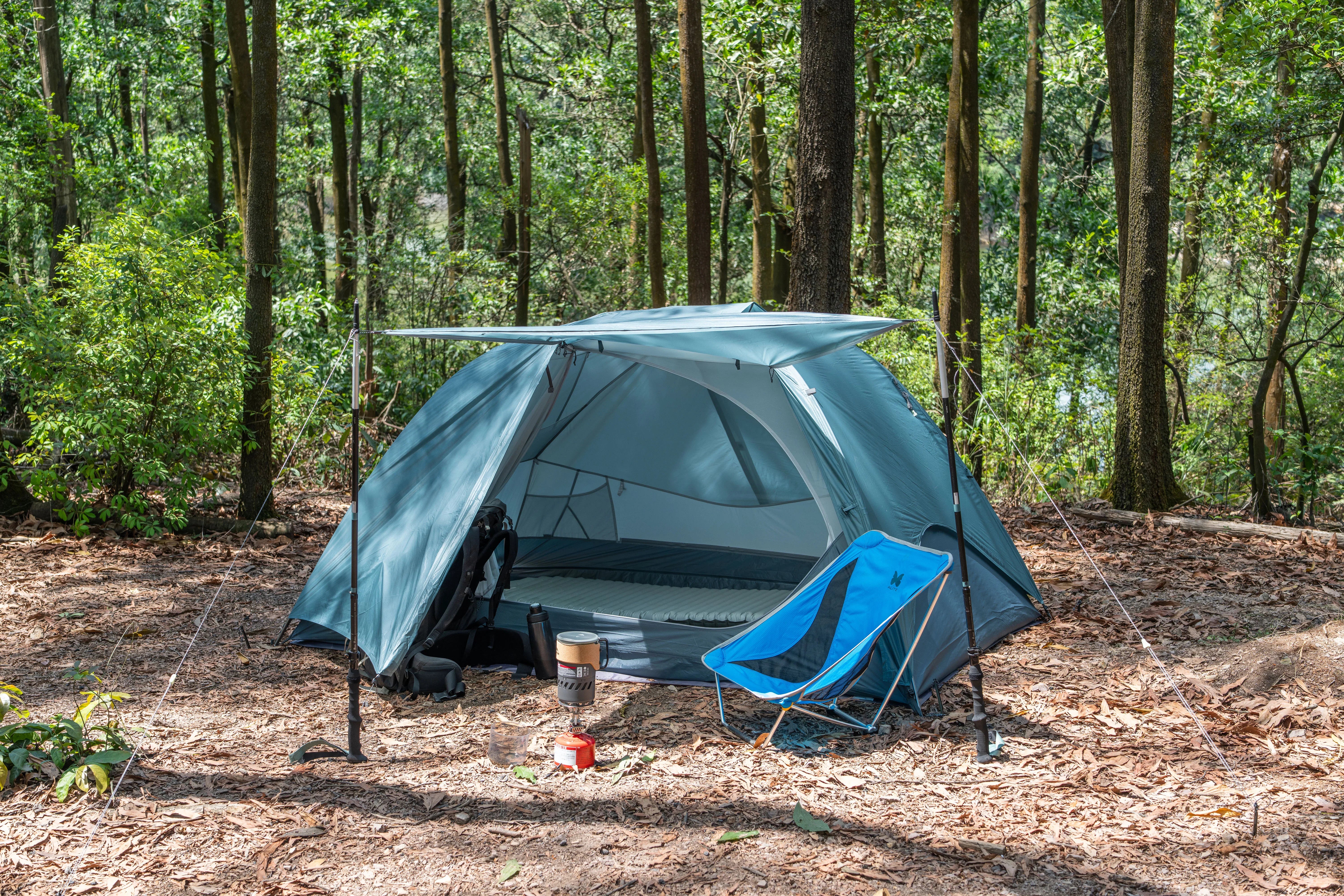 Wander Hawk 2-Person Bikepacking Tent (Teal Green) – Montiro