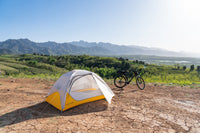 Wander Hawk 2-Person Bikepacking Tent (Grey-Yellow)