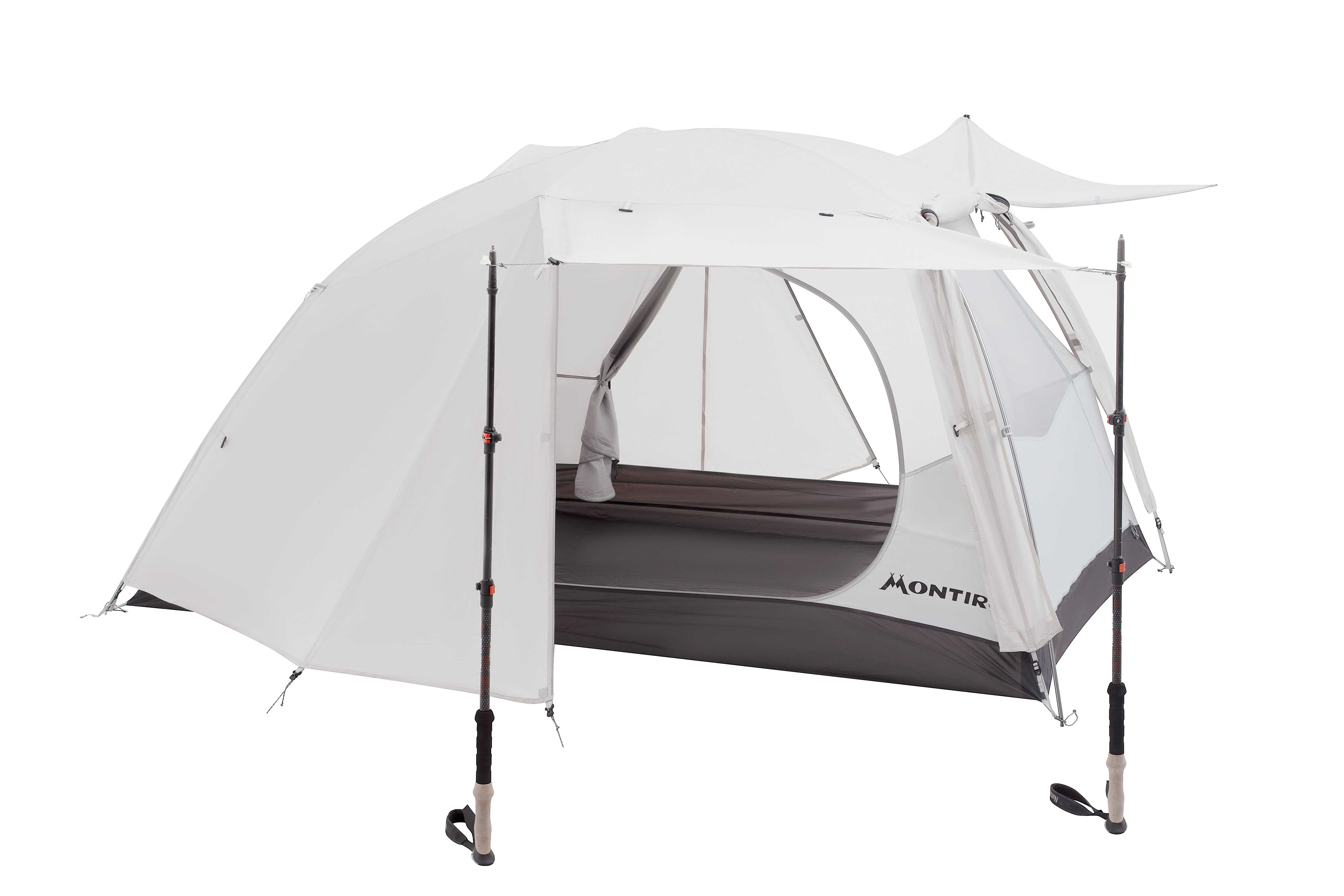 Montiro Triphyr 2-Person Backpacking Tent (Grey)