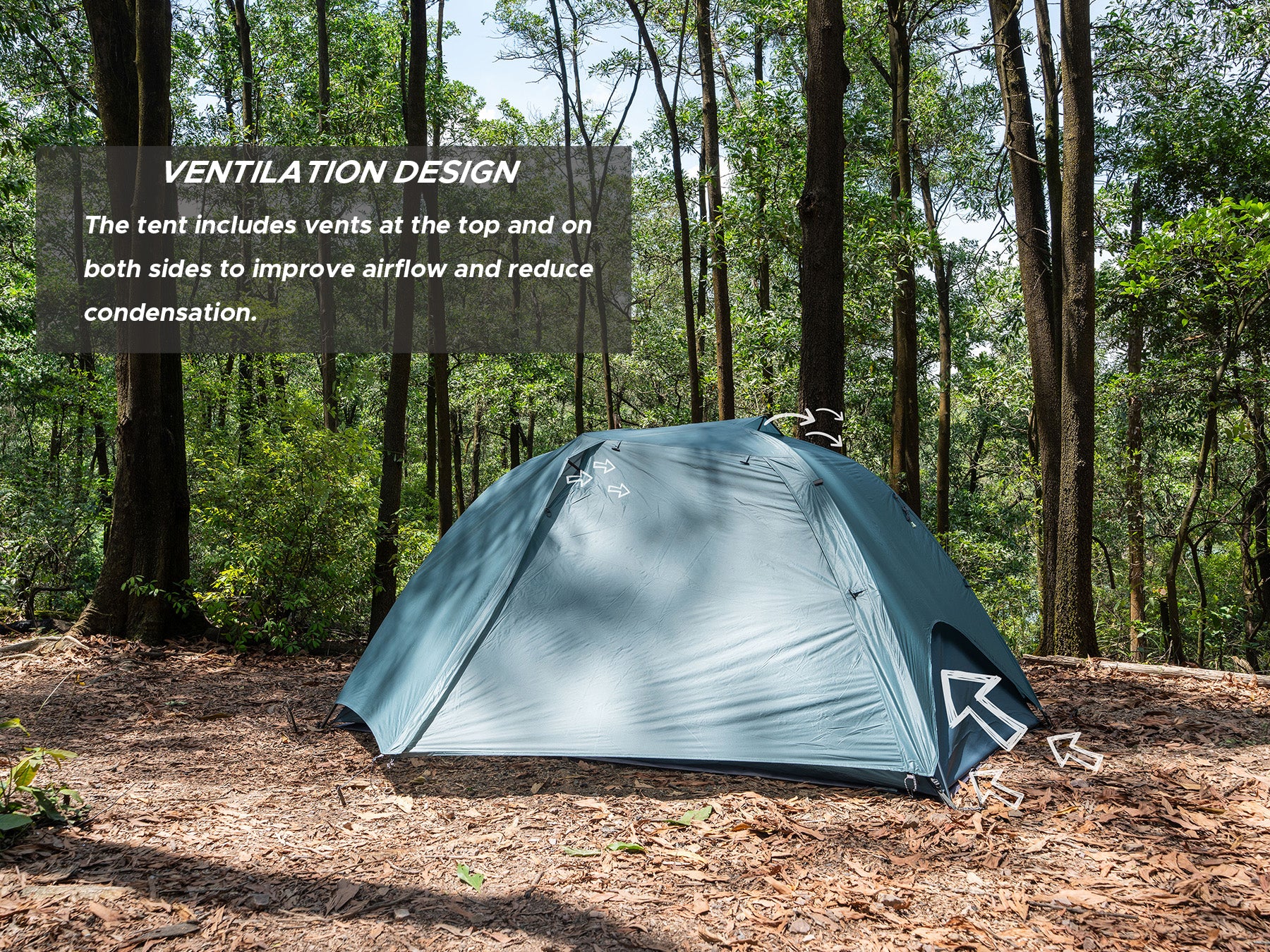 Wander Hawk 2P ventilation design