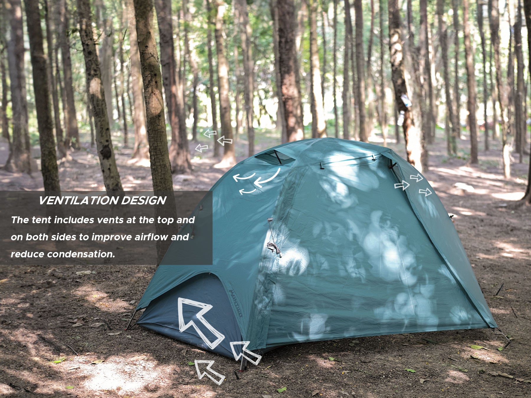 Wander Hawk 1P Lightweight Bikepacking Tent | Montiro